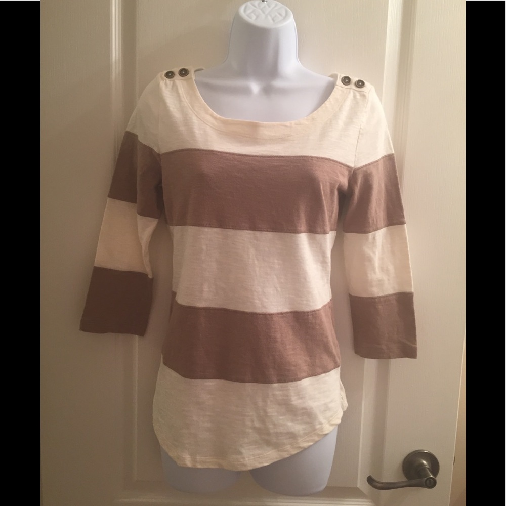 Banana Republic Striped Top NWOT